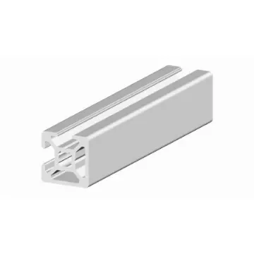 RS PRO Silver Aluminium, Anodized Profile Strut, 20 x 20 mm, 6mm Groove, 3m Length - 2647857 product image