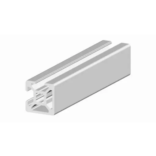 RS PRO Silver Aluminium, Anodized Profile Strut, 20 x 20 mm, 6mm Groove, 3m Length - 2647857 product image