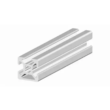 RS PRO Silver Aluminium, Anodized Profile Strut, 20 x 20 mm, 6mm Groove, 3m Length - 2647859 product image