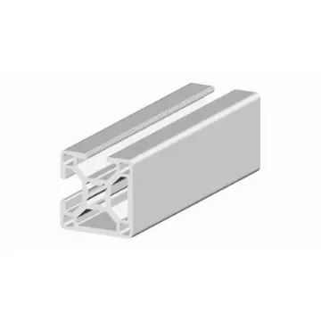 RS PRO Silver Aluminium, Anodized Profile Strut, 30 x 30 mm, 8mm Groove, 2m Length - 2647864 product image