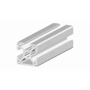 RS PRO Silver Aluminium, Anodized Profile Strut, 30 x 30 mm, 8mm Groove, 2m Length - 2647866 product image