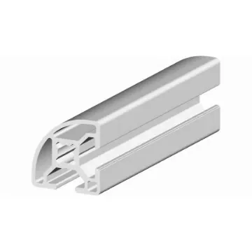 RS PRO Silver Aluminium, Anodized Profile Strut, 30 x 30 mm, 8mm Groove, 3m Length - 2647870 product image