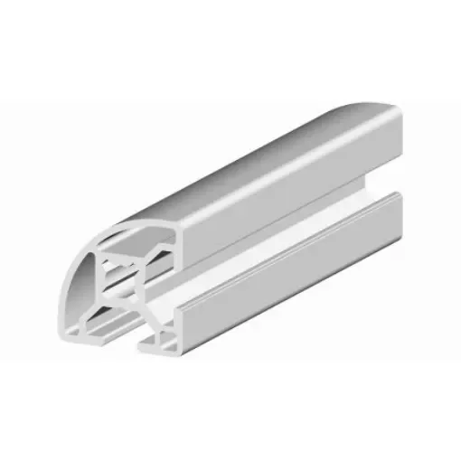 RS PRO Silver Aluminium, Anodized Profile Strut, 30 x 30 mm, 8mm Groove, 3m Length - 2647870 product image