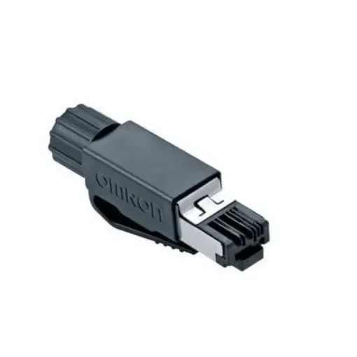 Omron XS6 Series Plug RJ45 Connector, Panel Mount, Cat5 1 x 1 Port 8P8C -Way - XS6G-T421-1 product image