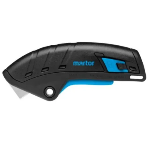MARTOR Safety Knife with Auto-retractable Blade, Retractable, 9mm Blade Length - 124001 product image