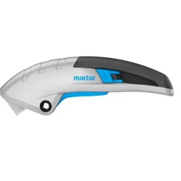 MARTOR Safety Knife with Auto-retractable Blade, Retractable, 9mm Blade Length - 122001 product image