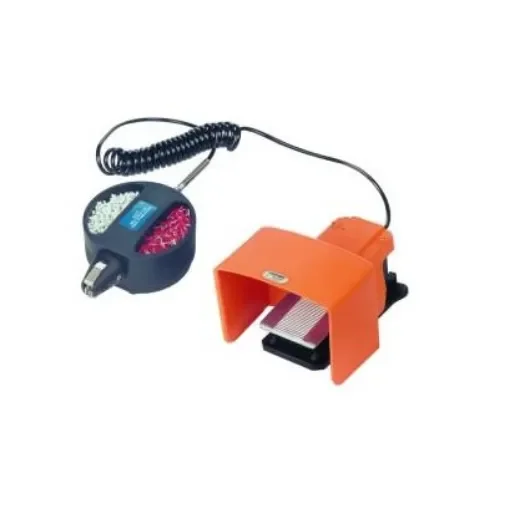 MECATRACTION Pneumatic Tools to Crimp Loose End Sleeves Pneumatic Crimp Tool for Wire Ferrules - AC25T product image