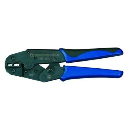 MECATRACTION Hand Operated Mechanical Crimping Tools Hand Crimp Tool for Wire Ferrules - CEB3550 product image