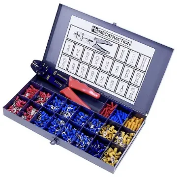 MECATRACTION Metal Electrician Box Crimp Terminal Crimp terminal Kit - COF-M product image