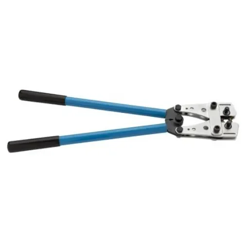 MECATRACTION Hand Operated Mechanical Crimping Tools Hand Crimp Tool for Tubular Cable Lugs - TN120HX product image