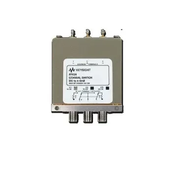 Keysight Technologies RF Switch, SPDT, Male Connector, 4GHz Max, >100dB Isolation, 30ms - 8762A product image