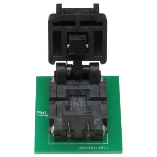 Seeit 0.5mm Pitch IC Socket Adapter, 8 Pin Female QFN to 8 Pin Male DIP - ADA-QFN8 product image