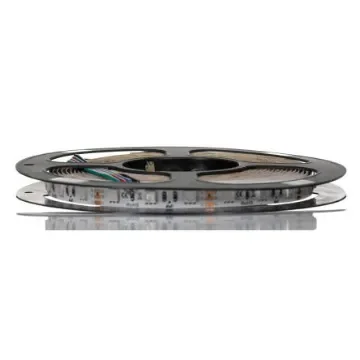 RS PRO 12V dc RGB LED Strip Light, 4000K Colour Temp, 5m Length - 2651538 product image