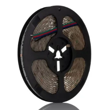 RS PRO 12V dc RGB LED Strip Light, 4000K Colour Temp, 5m Length - 2651547 product image