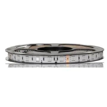 RS PRO 24V dc RGB LED Strip Light, 4000K Colour Temp, 5m Length - 2651550 product image