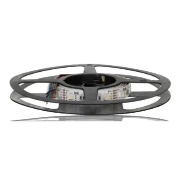RS PRO 12V dc Blue, Green, Red, White LED Strip Light, 4000K Colour Temp, 1m Length - 2651551 product image