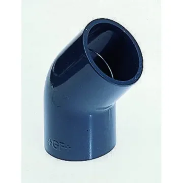 Georg Fischer Plastic Pipe Fitting, 45° Elbow, 3in - 721151113 product image