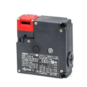 Omron D4NL Series Safety Interlock Switch, Power to Lock, 24V dc, 2NC/NO + 2NC/NO - D4NL-4DFG-B product image