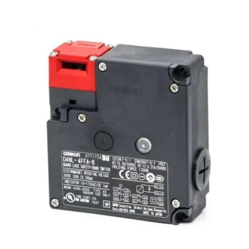 Omron D4NL Series Safety Interlock Switch, Power to Lock, 24V dc, 2NC/NO + 2NC/NO - D4NL-4DFG-B product image