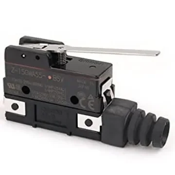 Omron Z Series Hinge Lever Limit Switch, NO/NC, IP62, SPDT, Plastic Housing, 250V ac ac Max, 15A Max - Z-15GWA55-B5V product image