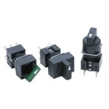 Omron Selector Switch - (DPDT), Illuminated - A16S-3N-2LS product image