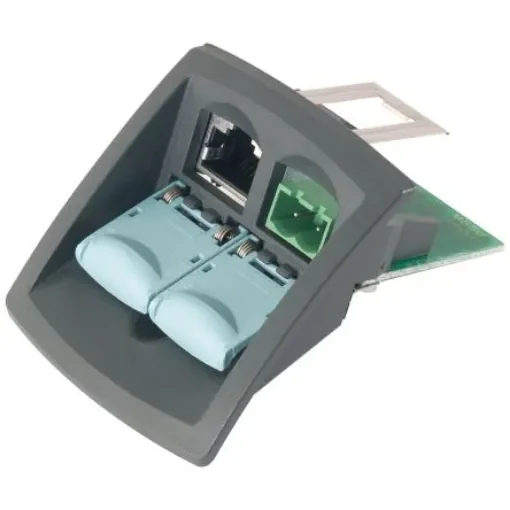Siemens Female RJ45 Connector, DIN Rail Mount 2 Port 2 -Way - 6GK1901-1BE00-0AA3 product image