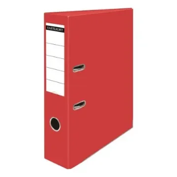 PLASTOREG Red A4 Lever Arch Clip File, Ring Binder - 21348DENTx10 product image