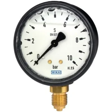 WIKA R 1/8 Pressure Gauge 400bar Back Entry 40mm Outside Diameter - 12298469 product image