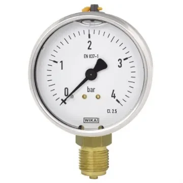 WIKA G 1/8 Analogue Pressure Gauge 400bar Back Entry 40mm Outside Diameter - 48777236 product image