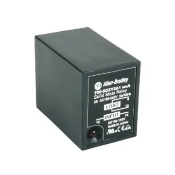 Allen Bradley 700-SCZN Series Solid State Relay, 3 A Load, DIN Rail, Panel Mount, 600 V ac/dc Load, 32 V ac/dc Control - 700-SCZN3Z26 product image