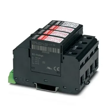Phoenix Contact 1 Phase Surge Protector, 305V ac, DIN Rail Mount - 2910367 product image