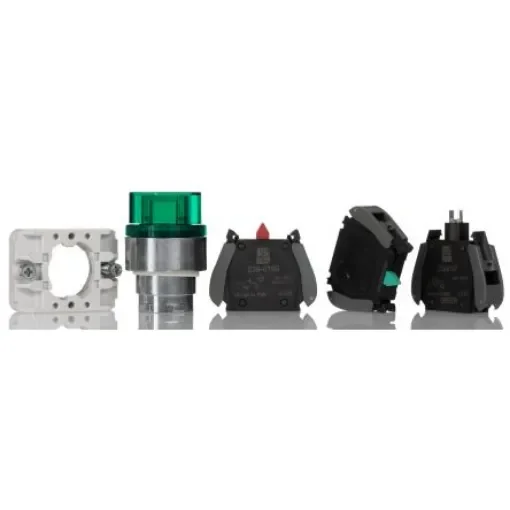 RS PRO Knob Selector Switch - (1NC/1NO) 30mm Cutout Diameter, Illuminated 2 Positions - 2657652 product image