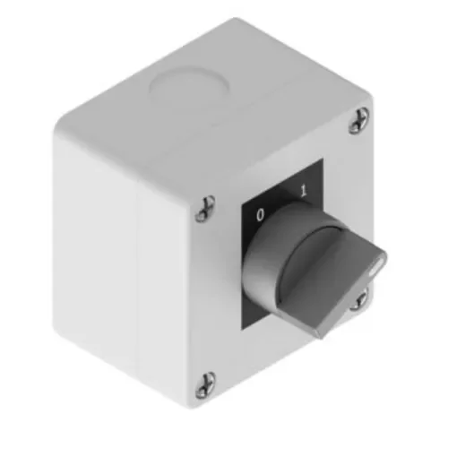 RS PRO Knob Selector Switch - (1NO), Illuminated 2 Positions - 2657663 product image
