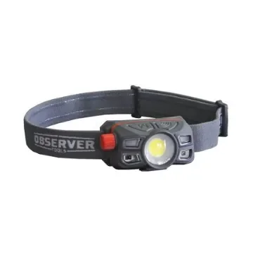 Observer Tools LED Head Torch For Hard Hats 450 lm, 150 m Range - OBS-HL350 product image