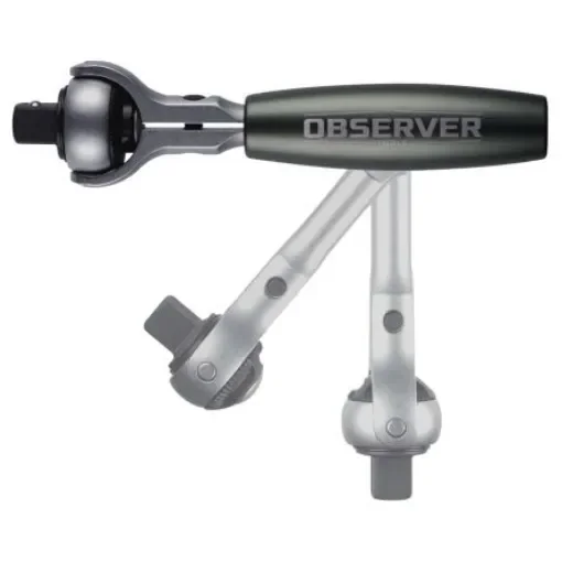 Observer Tools OBS-SR14 1/4 in Square Ratchet with Rotator Handle, 125 mm Overall product image