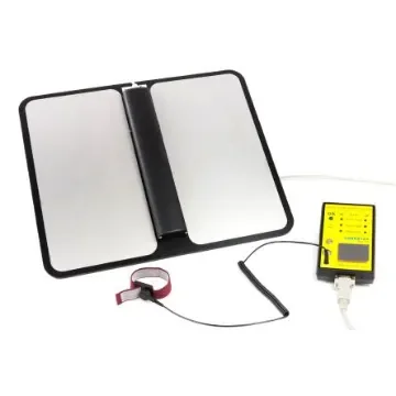 EUROSTAT Wrist & Foot ESD Grounding Wrist Strap & Cord Set - 61-200-0100RoHS product image