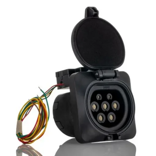 Phoenix Contact, CHARX CONNECT EV Type 2 Electric vehicle connector, 32A, 500mm Cable - 1164417 product image