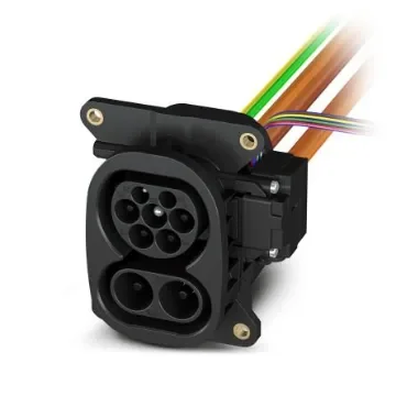 Phoenix Contact, CHARX CONNECT EV Type 2 Electric vehicle connector, 2A, 2m Cable - 1211221 product image