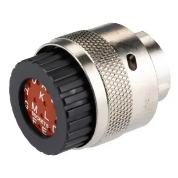 ITT Cannon Circular Connector, 12 Contacts, Cable Mount, Plug, Female, IP67, Trident Neptune Metal Series - TNM6S14-0012S1L / 192993-0053 product image
