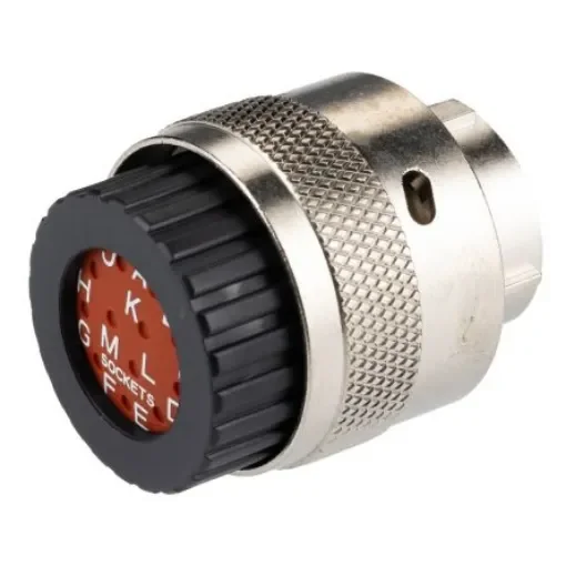 ITT Cannon Circular Connector, 12 Contacts, Cable Mount, Plug, Female, IP67, Trident Neptune Metal Series - TNM6S14-0012S1L / 192993-0053 product image