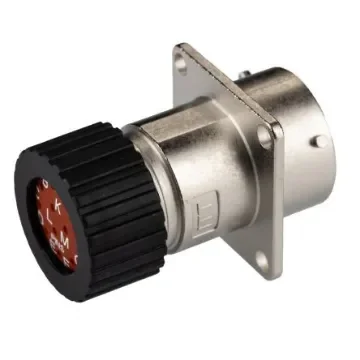 ITT Cannon Circular Connector, 12 Contacts, Panel Mount, Socket, Male, IP67, Trident Neptune Metal Series - TNM0S14-0012P1L / 192993-0073 product image