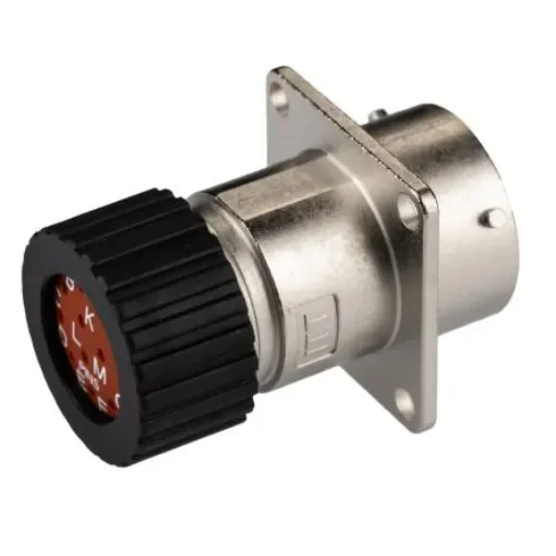 ITT Cannon Circular Connector, 12 Contacts, Panel Mount, Socket, Male, IP67, Trident Neptune Metal Series - TNM0S14-0012P1L / 192993-0073 product image