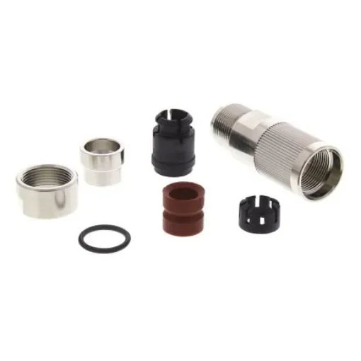 ITT CannonSize 12 Straight Circular Connector Backshell, For Use With Unsealed plugs and Receptables, 8 - TNA12CC-SE00L / 192993-0082 product image