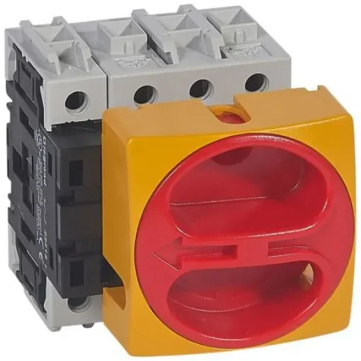 Legrand 4 Pole Panel Mount, Screw Mount Switch Disconnector - 63A Maximum Current, 25.2kW Power Rating, IP65 - 0 221 15 product image