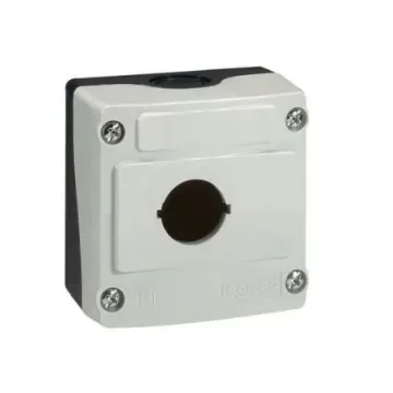 Legrand Grey Plastic Empty Control Station - 1 Hole 22.5mm Diameter - 024200 product image
