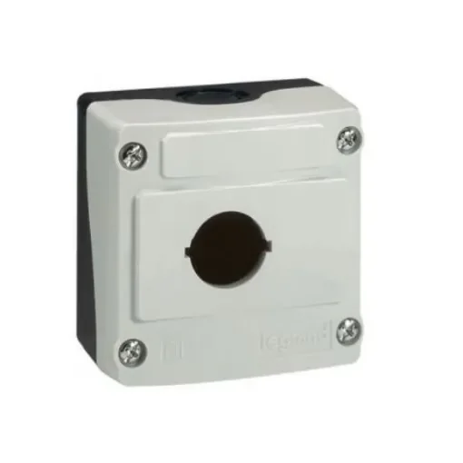 Legrand Grey Plastic Empty Control Station - 1 Hole 22.5mm Diameter - 024200 product image