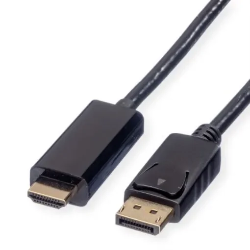Roline Male DisplayPort to Male HDMI  Cable, 3840 x 2160, 5m - 11.04.5788-10 product image