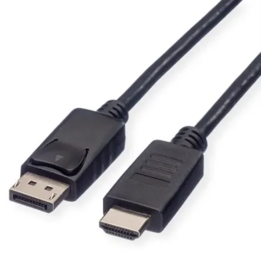 Roline Male DisplayPort to Male HDMI  Cable, 1920 x 1200, 2m - 11.44.5781-10 product image