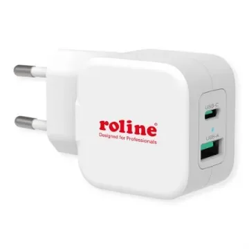Roline Mobile Phone Charger, Charger, White - 19.11.1052-10 product image