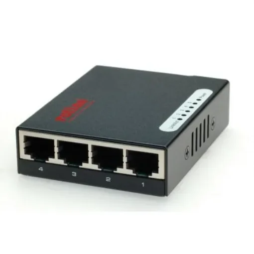 Roline 21.14.3133, Unmanaged 5 Port Switch - 21.14.3133-4 product image